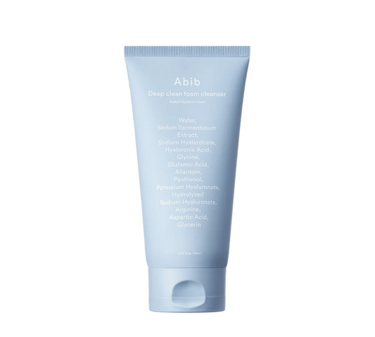 Abib Deep Clean Sedum Hyaluron Foam Cleanser - Seoul Beauty