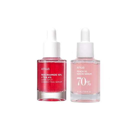 Anua Serum Combo (Peach & Niacinamide/TXA) - Seoul Beauty